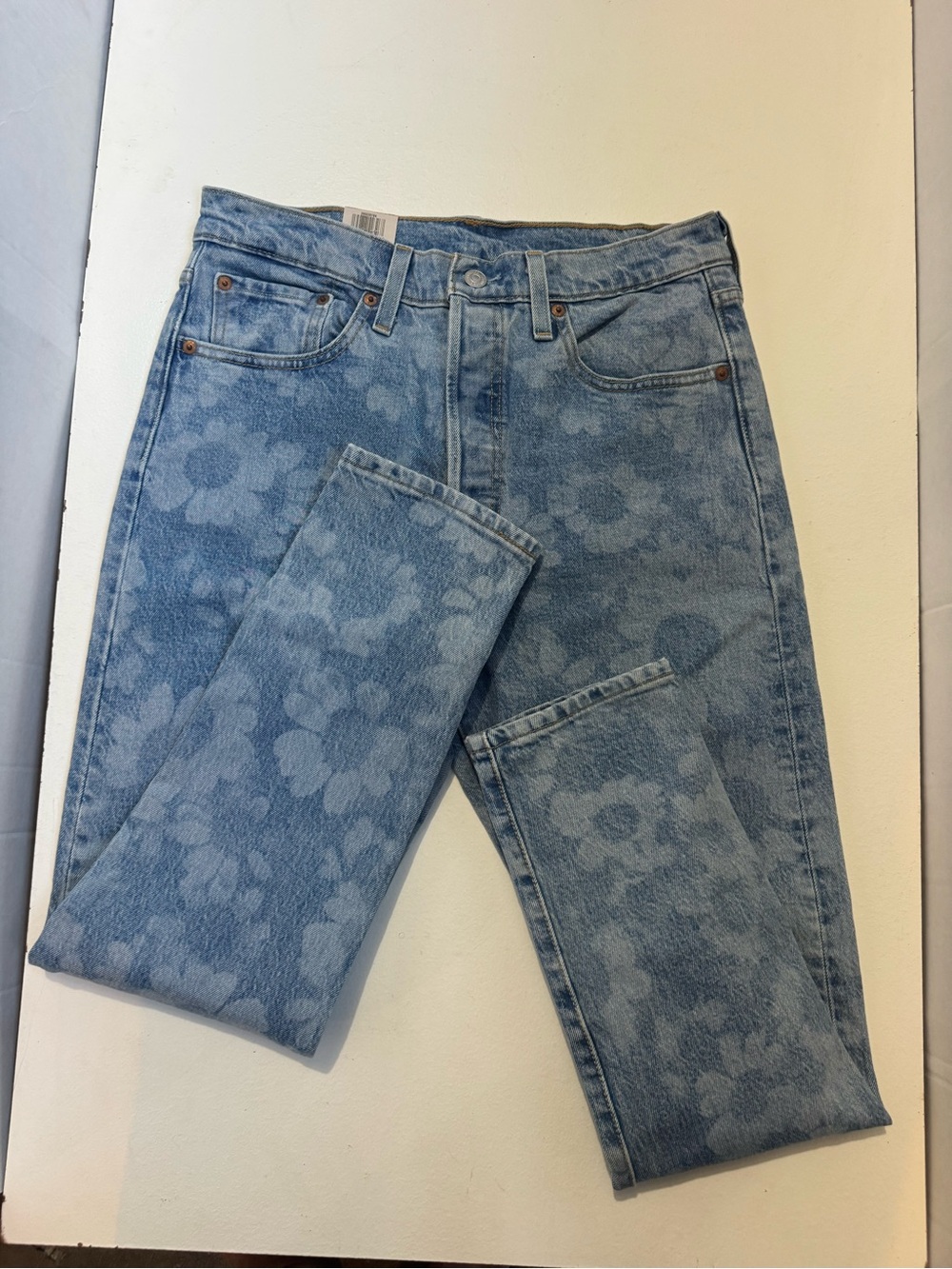 New Levi’s 501s Skinny JeansTango Hazy Daisy Floral Print si